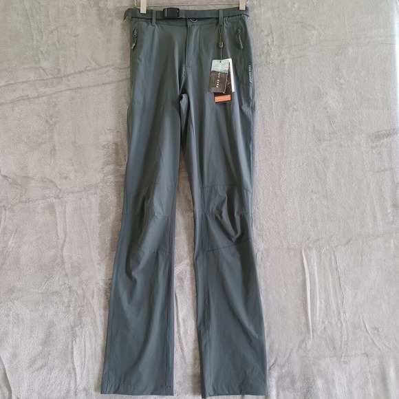 Free Soldier Sz 4 Cargo‎ Tactical Hiking Outdoor Gray Straight Leg - Picture 1 of 13